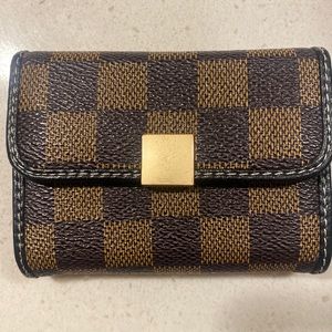 Checkered wallet